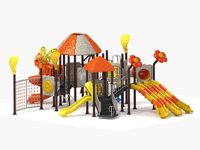 Children's Outdoor Play Structures for Preschool LZ-019